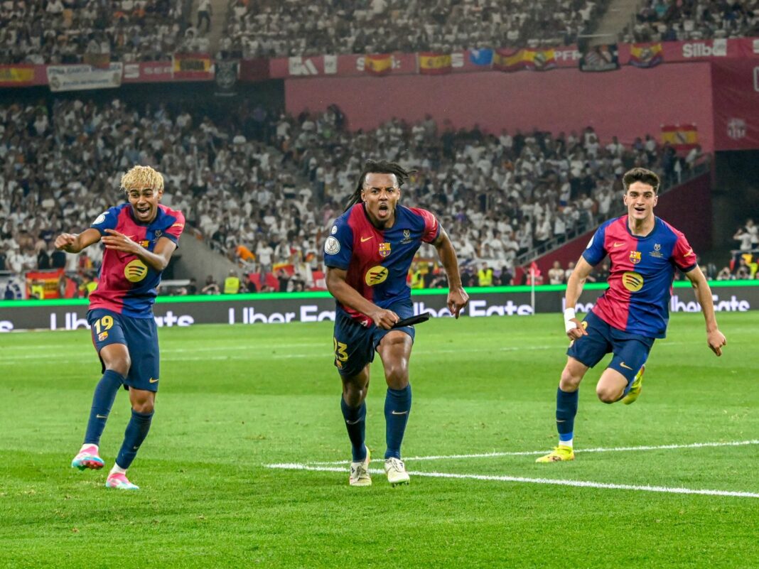 Kounde Final Copa del Rey FC Barcelona Real Madrid