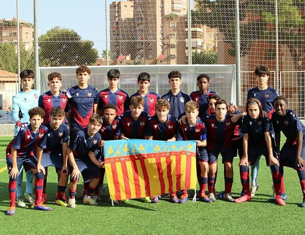 Levante UD, segundo clasificado en Autonómica Infantil