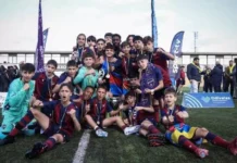 L'Infantil B del Llevant UD campió a Portugala Infantil B Levante UD Campeón torneo Candido Costa