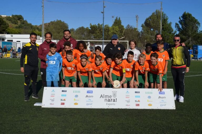 El Valencia CF, campeón Alevín segundo año del Torneo Ciutat d’Almenara