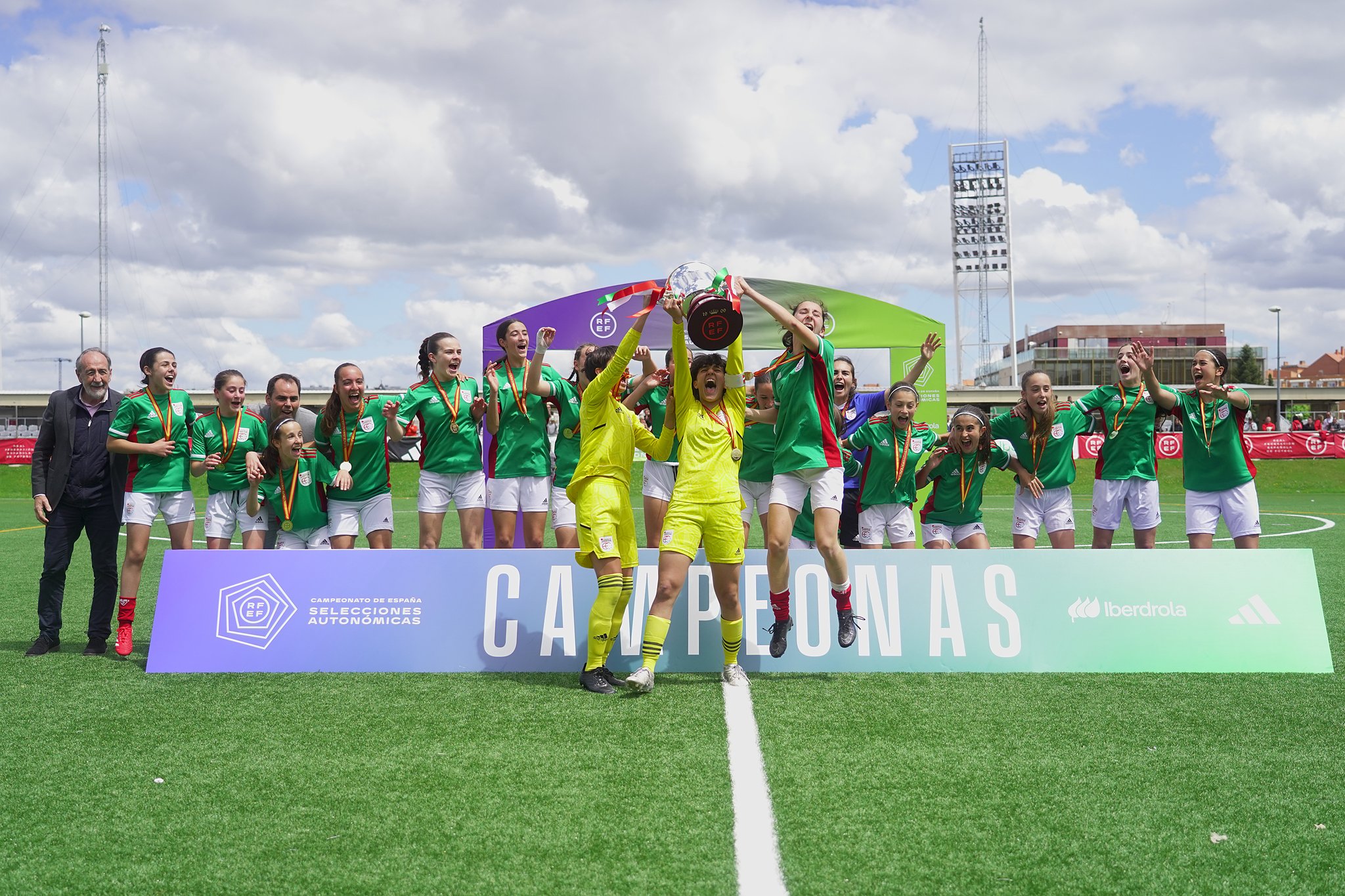 Euskadi Campeona sub14 Oro