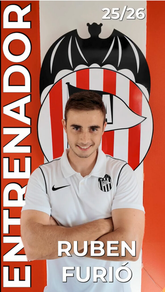 Rubén Furió Entrenador CD Acer