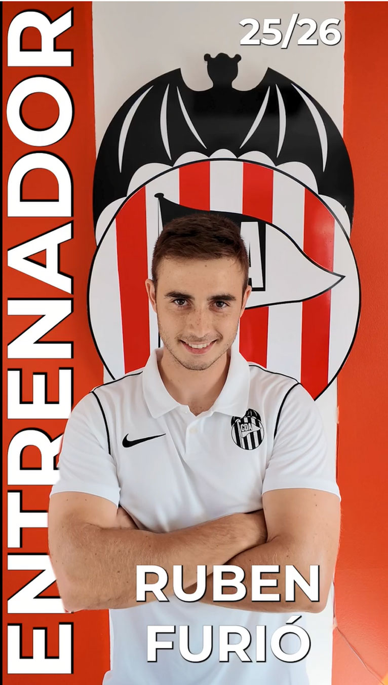 Rubén Furió Entrenador CD Acero