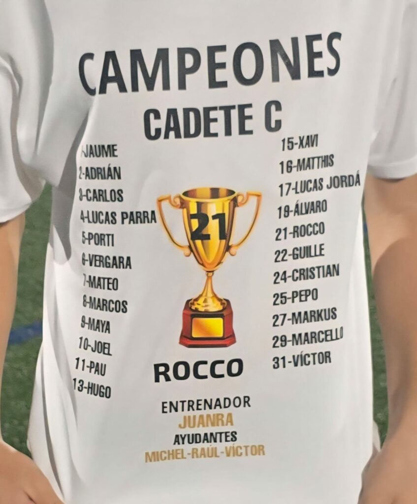 CF Cracks Cadete C Campeones