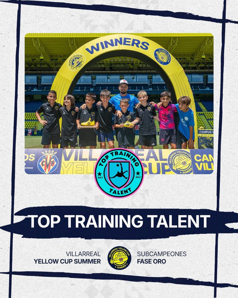 Top Training Talent Yellow Cup