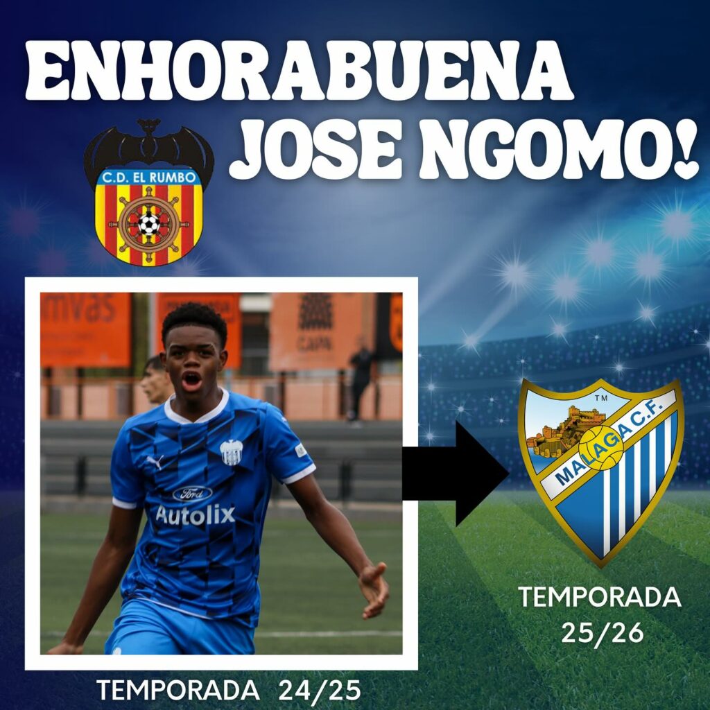 José Ngomo al Málaga CF