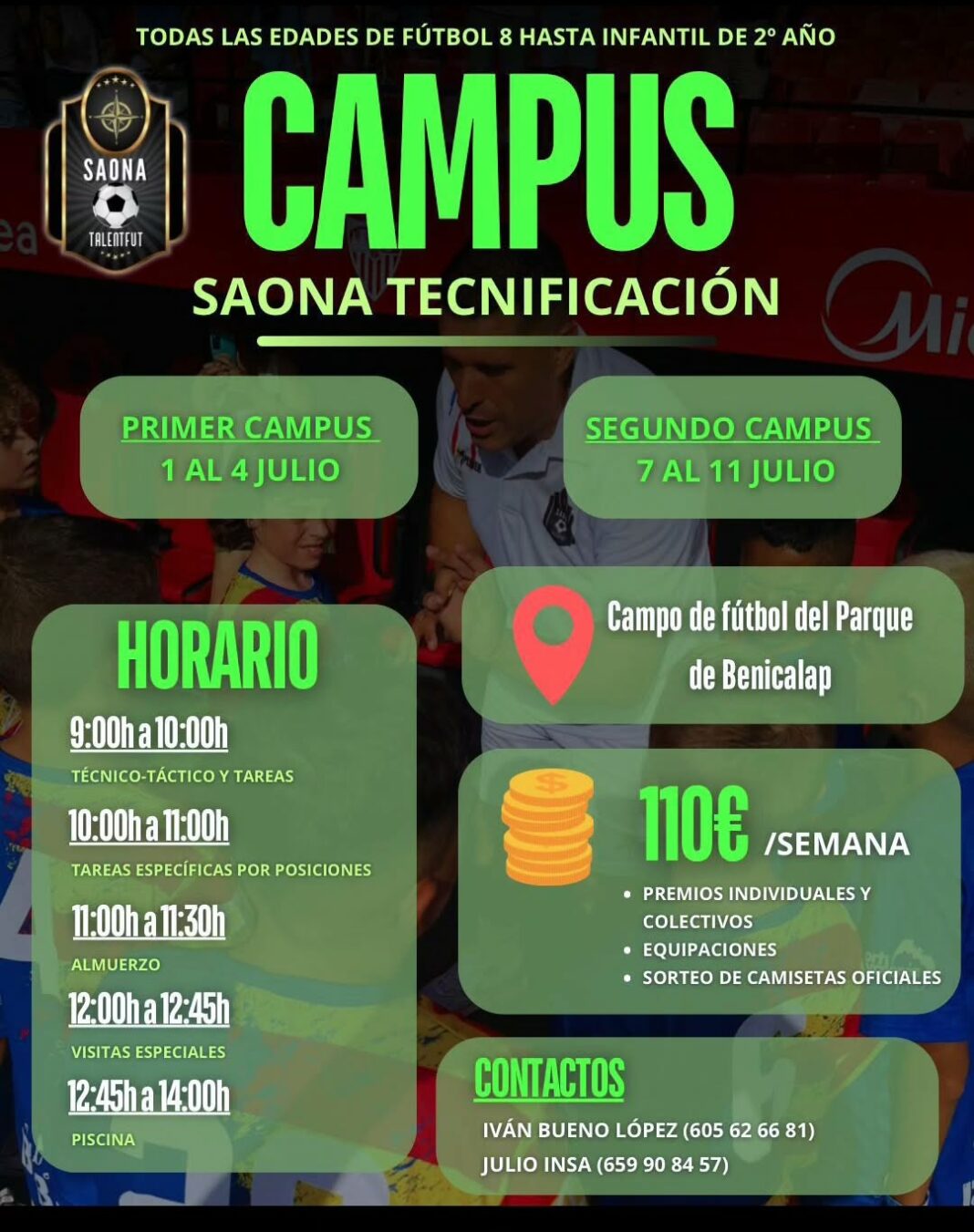 Saona tecnificación Campus