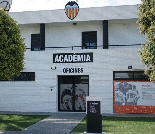Entrenadores del Valencia CF para sus equipos de fútbol-11 de la temporada 2025/26