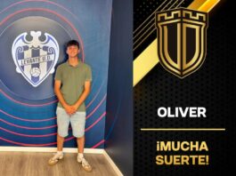 Oliver Oviedo de la UD Paterna al Levante UD