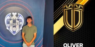 Oliver Oviedo de la UD Paterna al Levante UD