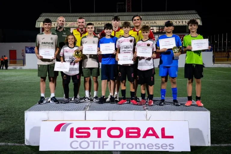 Cuadro de honor del COTIF Promeses Alevín Élite Oro