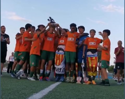 Valencia CF CAmpeón Burgo Cup 2024