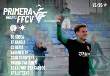Grupos y calendarios de la Primera FFCV aficionados para la temporada 2025/26