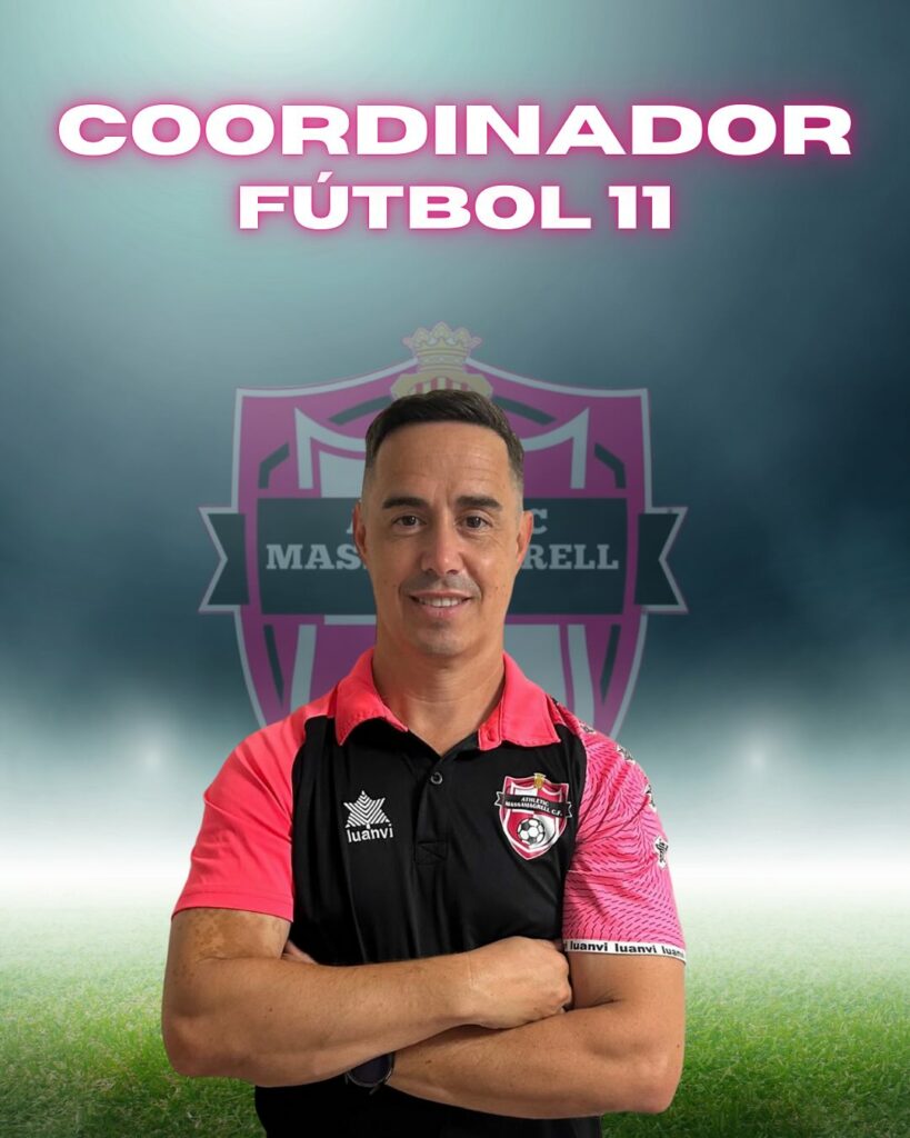 Sergio Ortiz Coordinador Fútbol-11 Ath Massamagrell