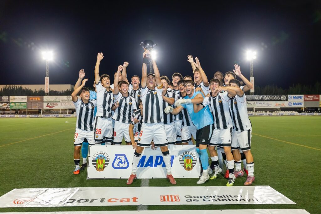 CD Castell&oacute;n Campe&oacute;n del Torneo Joan Gil i Alonso  de Amposta