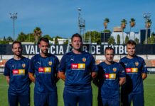 Cuerpo técnico del Cadete Fundació VCF para la temporada 2025/26 Cuerpo Técnico Fundació VCF Cadete
