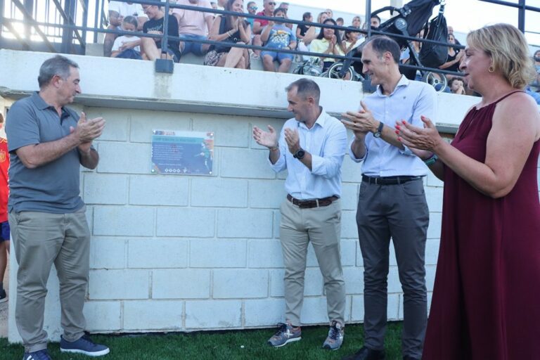 La Federació inaugura el Camp Municipal de Benetússer