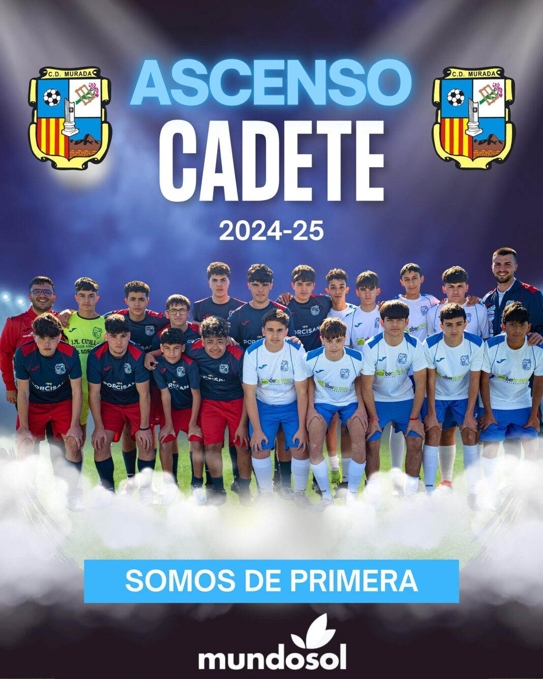 CD Murada asciende a Primera Cadete