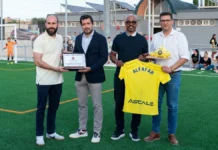 El Villarreal CF inaugura la reforma del Camp Municipal d’Alfafar Inauguración reconstrucción del Campo de Fútbol Alfafar