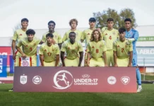 Tercera victoria de España sub17 que la clasifica directa a la Ronda 2 Tercera victoria de España sub17 que la clasifica directa a la Ronda 2
