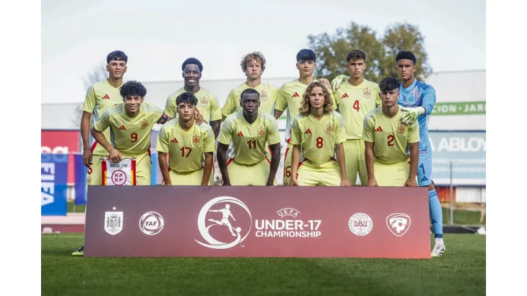 Tercera victoria de España sub17 que la clasifica directa a la Ronda 2