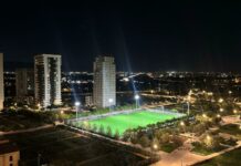 Tan solo una semana han durado las luces en el Nuevo Campo de La Torre