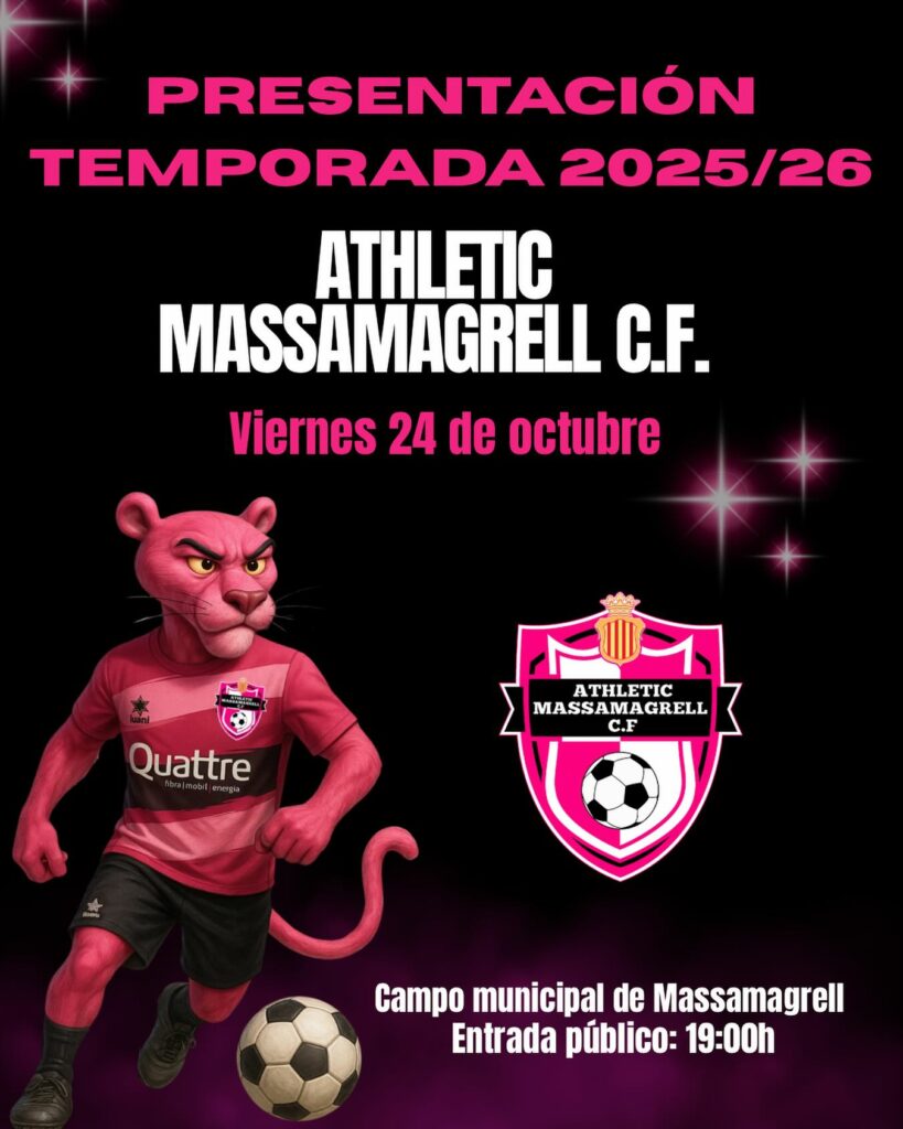 Presentación Ath Massamagrell Temporada 2025/26