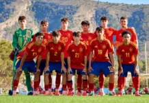 El valencianista Daniel Sancho debuta con España sub16 El valencianista Daniel Sancho debuta con España sub16