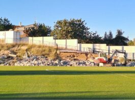 Obras en el Campo Municipal de Yátova
