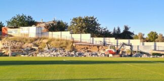 Obras en el Campo Municipal de Yátova