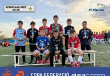 Clasificados 4 jornada Copa Federación Alevín
