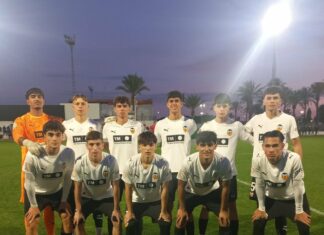 Valencia CFF más líder en División de Honor al vencer in extremis a UCAM Murciaa Valencia CF Juvenil A