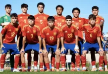 Las canteras valencianas nutren a la Selección Española en este principio de temporada 2025/26 Marc Santos España sub16