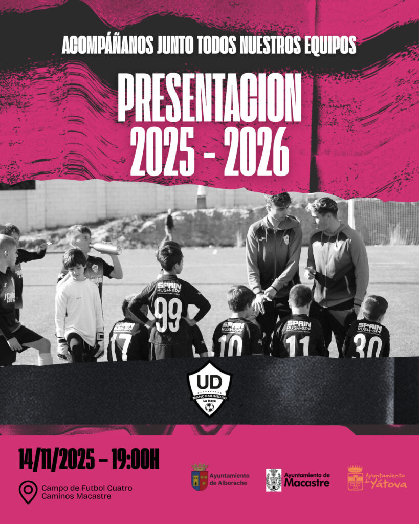 Presentai&oacute;n equipos UD La Hoya