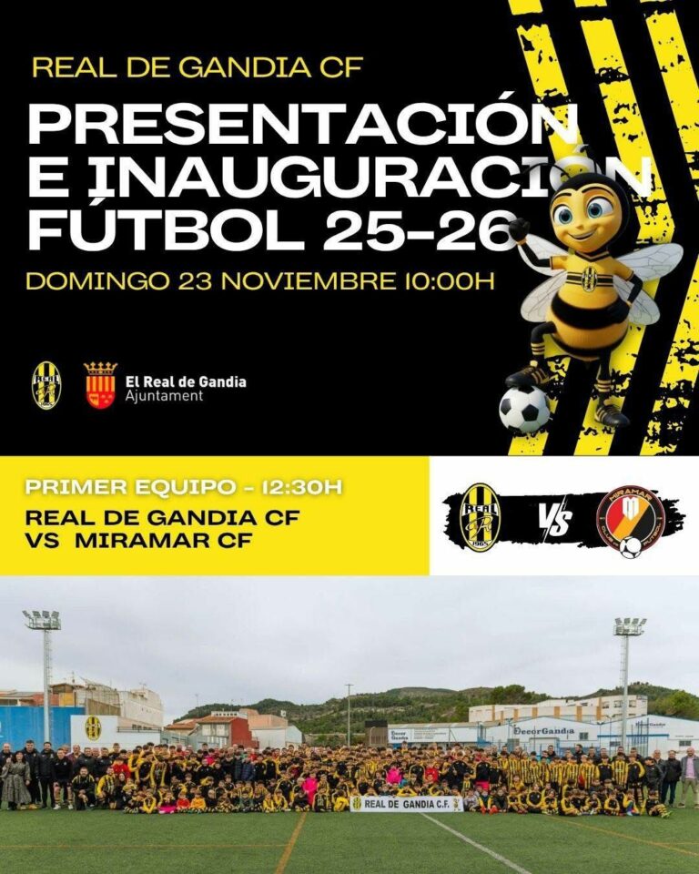 Presentación Real de Gandia CF