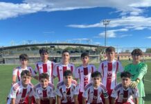 Igualdad en la cabeza de la Preferente Cadete en su Grupo 2 At Moncadense Cadete A