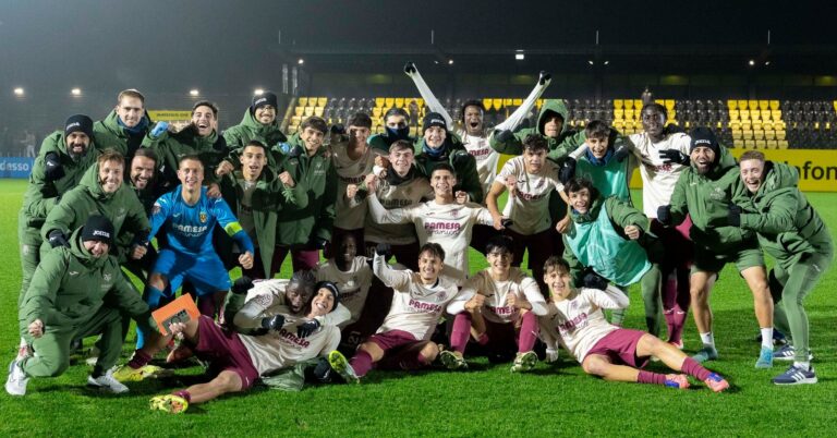 El Villarreal CF gana en la Youth League y se asegura ya el pase