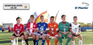 XV Copa Federació Alevín semifinalistas 3ª jornada