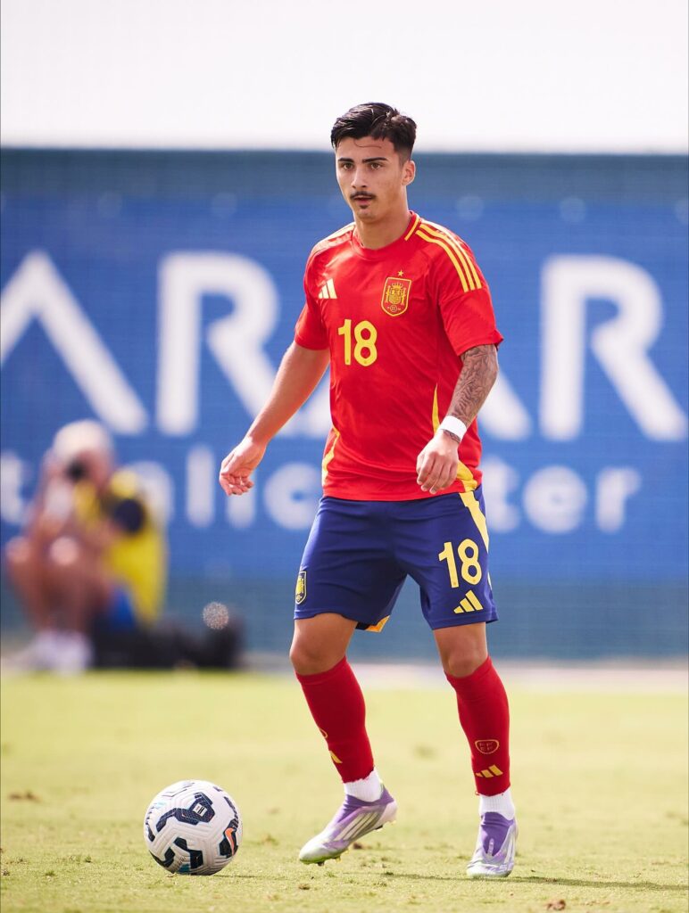 Paco Cort&eacute;s Espa&ntilde;a sub19