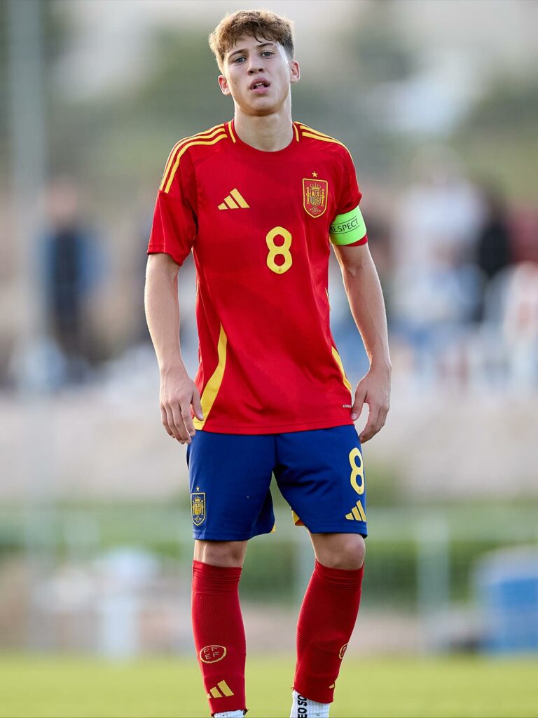 Gael Palomar Selecci&oacute;n Espa&ntilde;a sub15