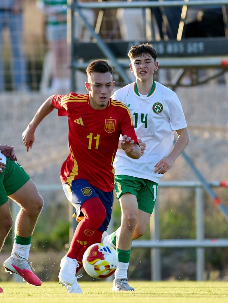 Ricar P&eacute;rez Espa&ntilde;a sub15
