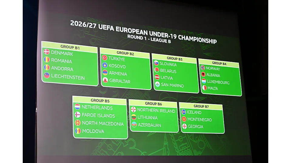 España sub19 Sorteo Europeo