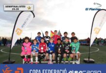Primeros clasificados XV Copa Federación Benjamín