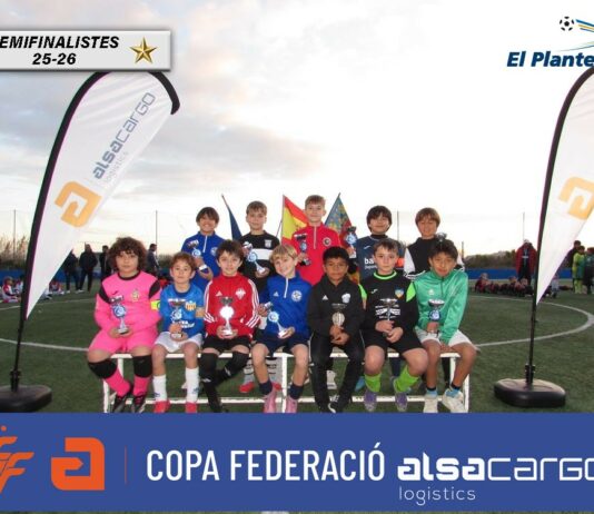 Primeros clasificados XV Copa Federación Benjamín