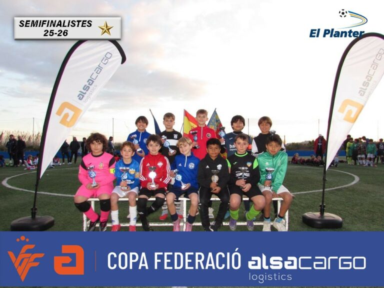 Primeros clasificados XV Copa Federación Benjamín