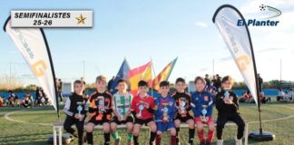 Nueve equipos semifinalistas de la XV Copa Federación Benjamín en su cuarta jornada
