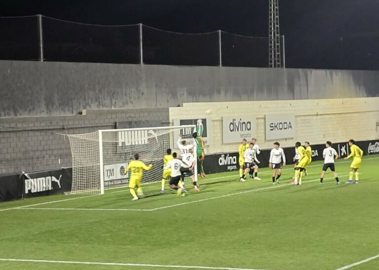 El Villarreal CF pone emoción al Grupo VII de División de Honor juvenil