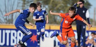 Amistoso de la Selecció Valenciana masculina sub12 de fútbol ante el Valencia CF infantil