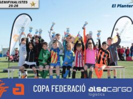 Semifinalistas Copa Federación Prebenjamin