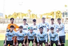 Valencia CF gana el derby y es más líder de División de Honor Juvenil